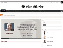 Tablet Screenshot of hurfikirler.com